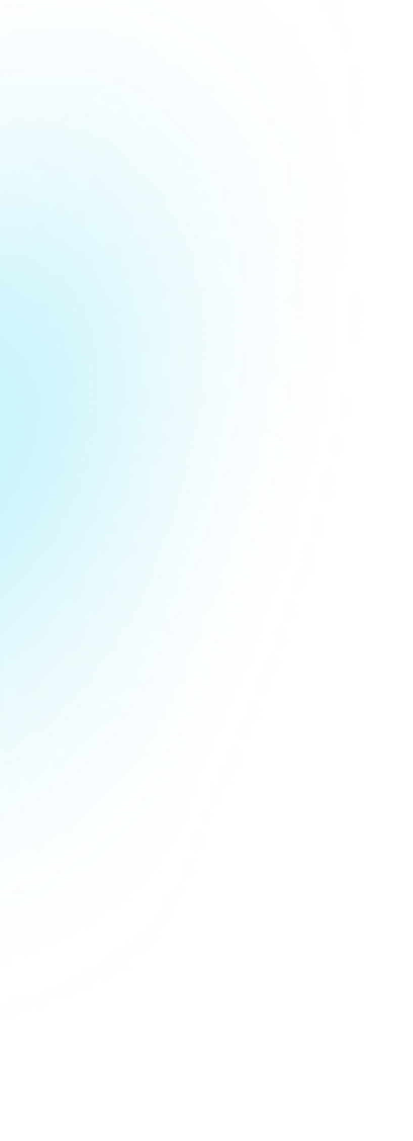 Decorative glow effect - left side
